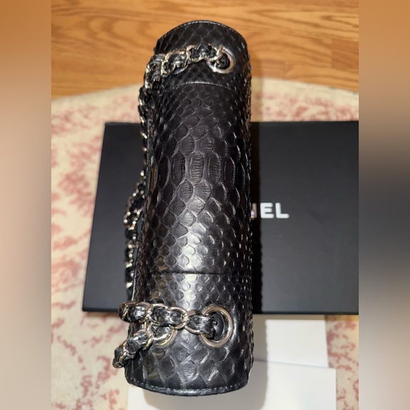 Chanel Black Python Bag - Picture 5 of 12